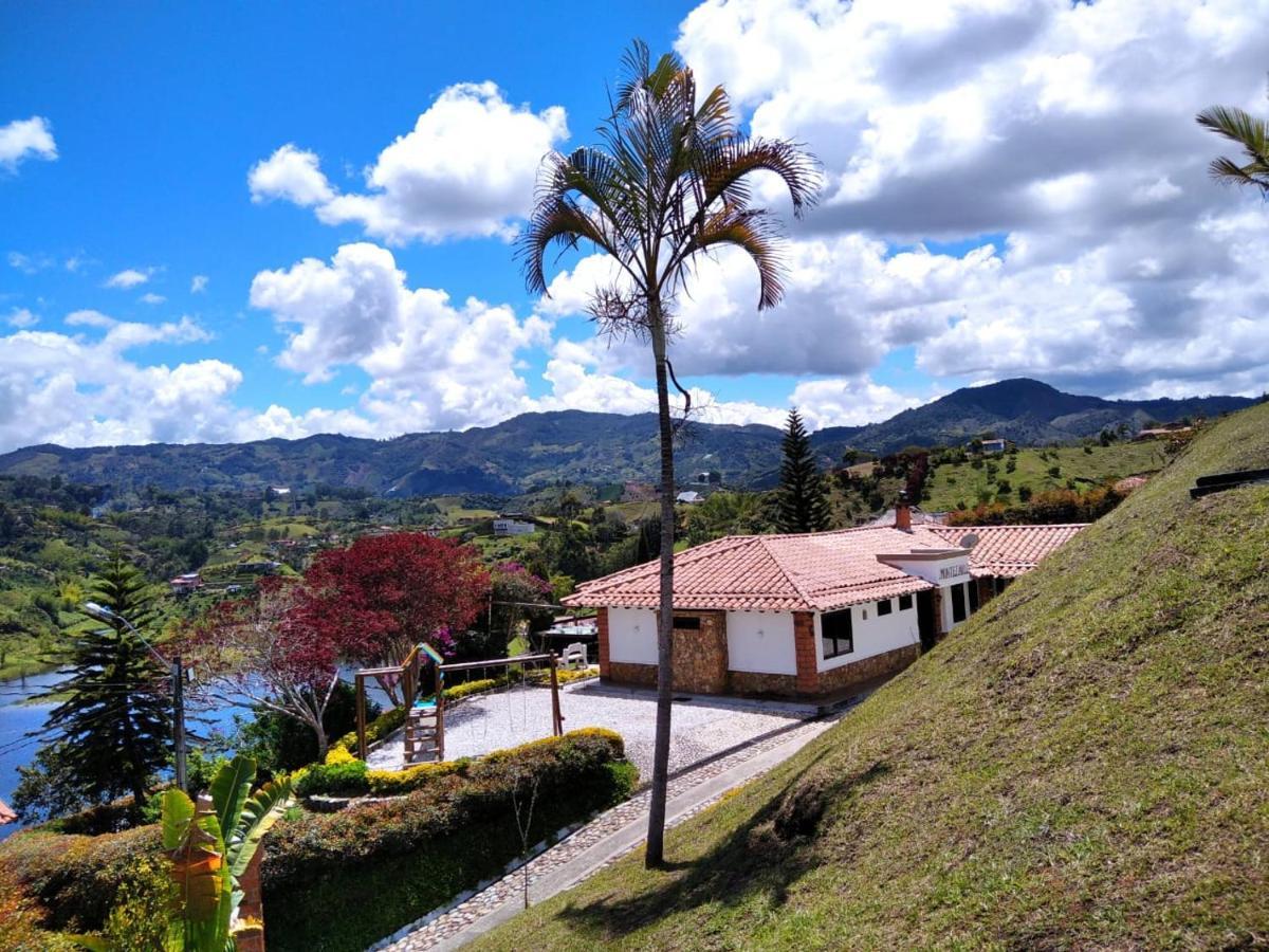 CASA DE CAMPO,EL PEÑOL,GUATAPE-desayuno solo pareja Villa Exterior foto