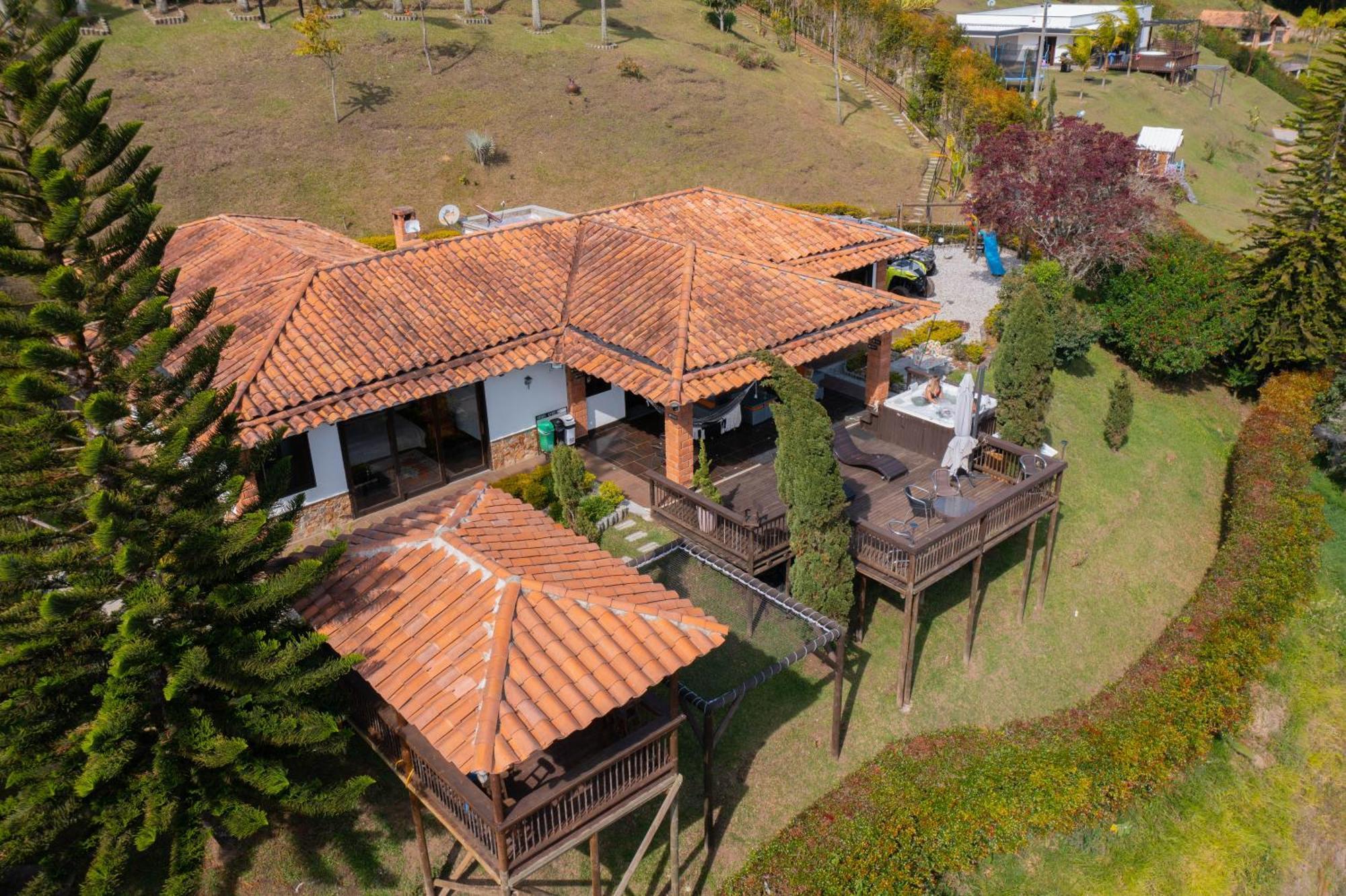 CASA DE CAMPO,EL PEÑOL,GUATAPE-desayuno solo pareja Villa Exterior foto