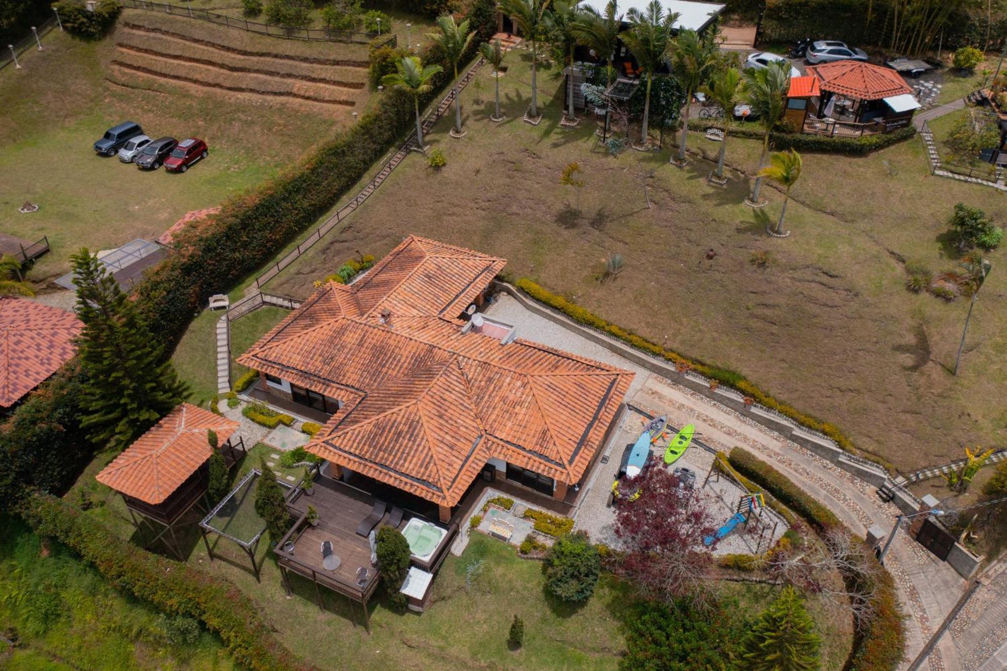 CASA DE CAMPO,EL PEÑOL,GUATAPE-desayuno solo pareja Villa Exterior foto