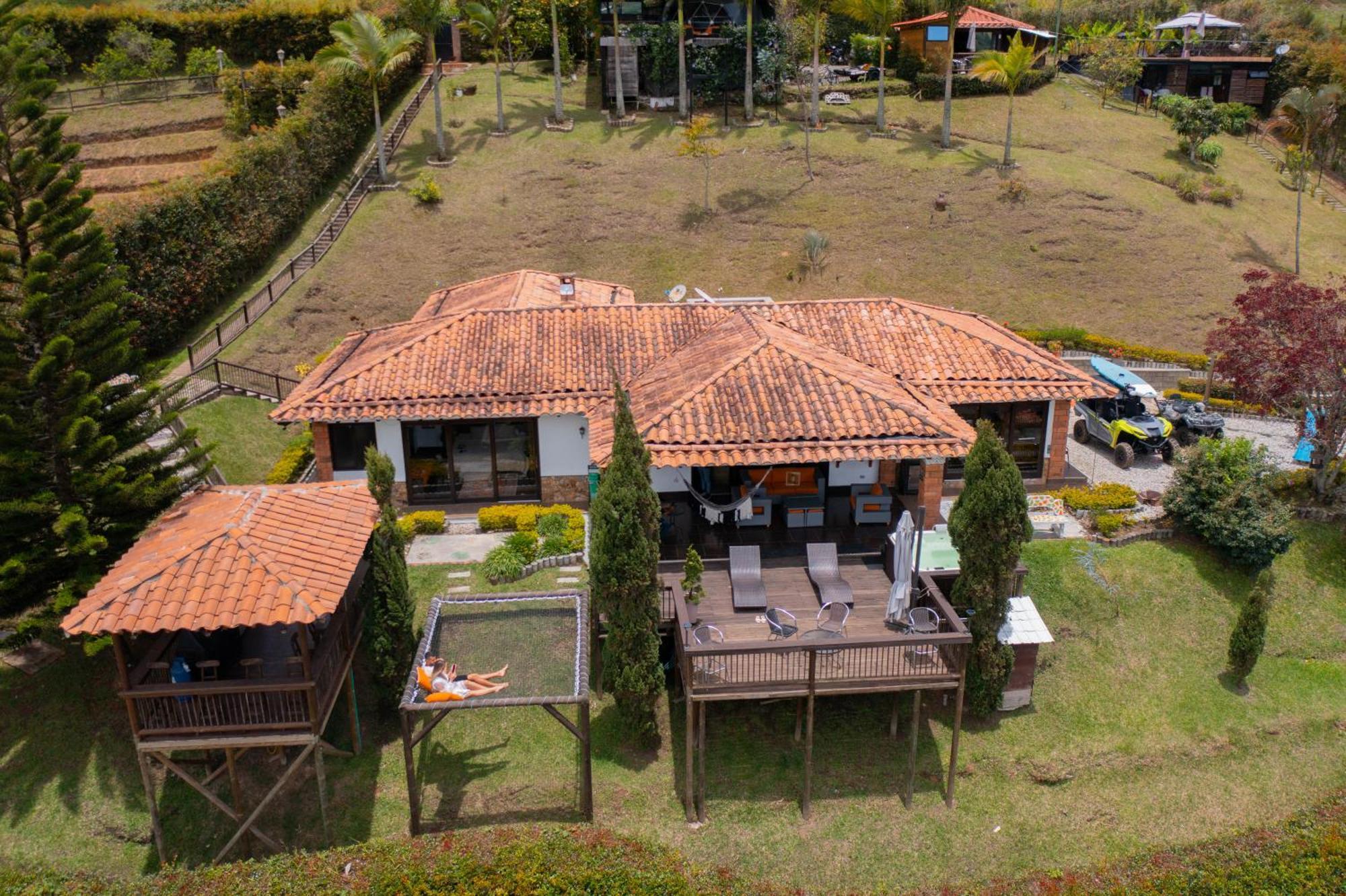 CASA DE CAMPO,EL PEÑOL,GUATAPE-desayuno solo pareja Villa Exterior foto