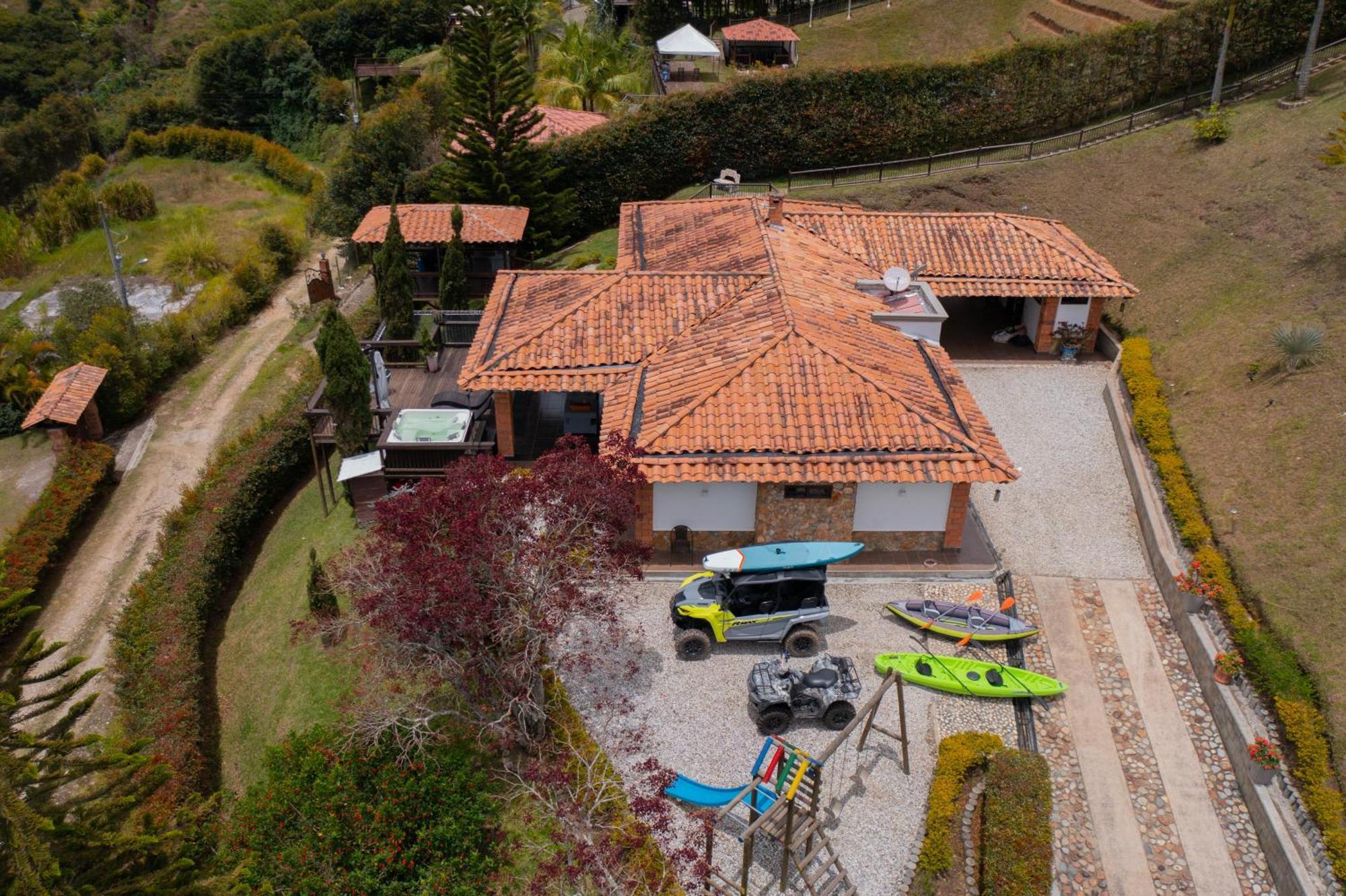 CASA DE CAMPO,EL PEÑOL,GUATAPE-desayuno solo pareja Villa Exterior foto