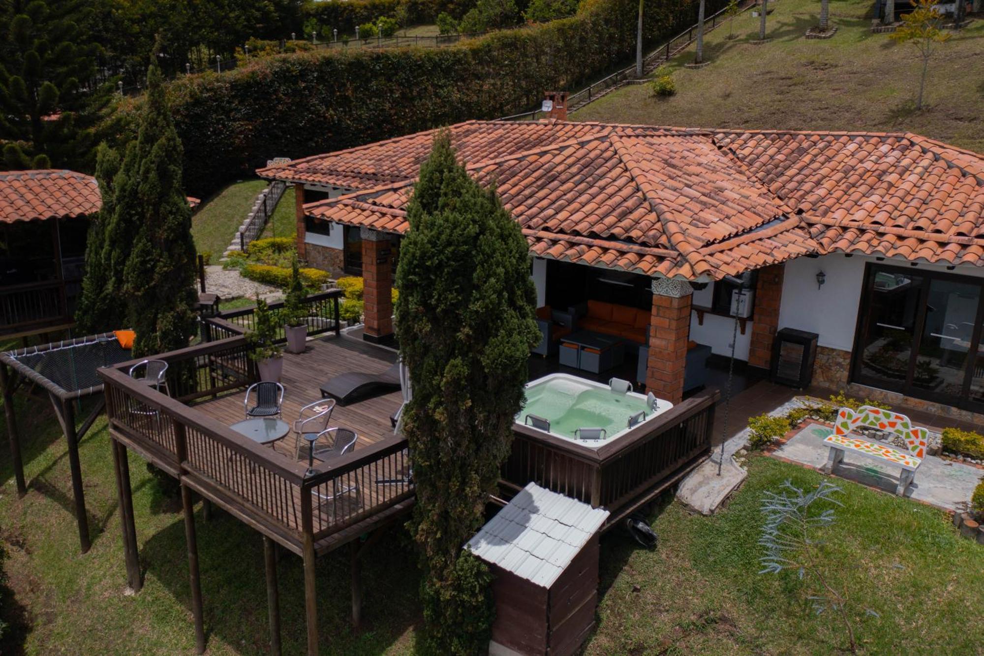 CASA DE CAMPO,EL PEÑOL,GUATAPE-desayuno solo pareja Villa Exterior foto