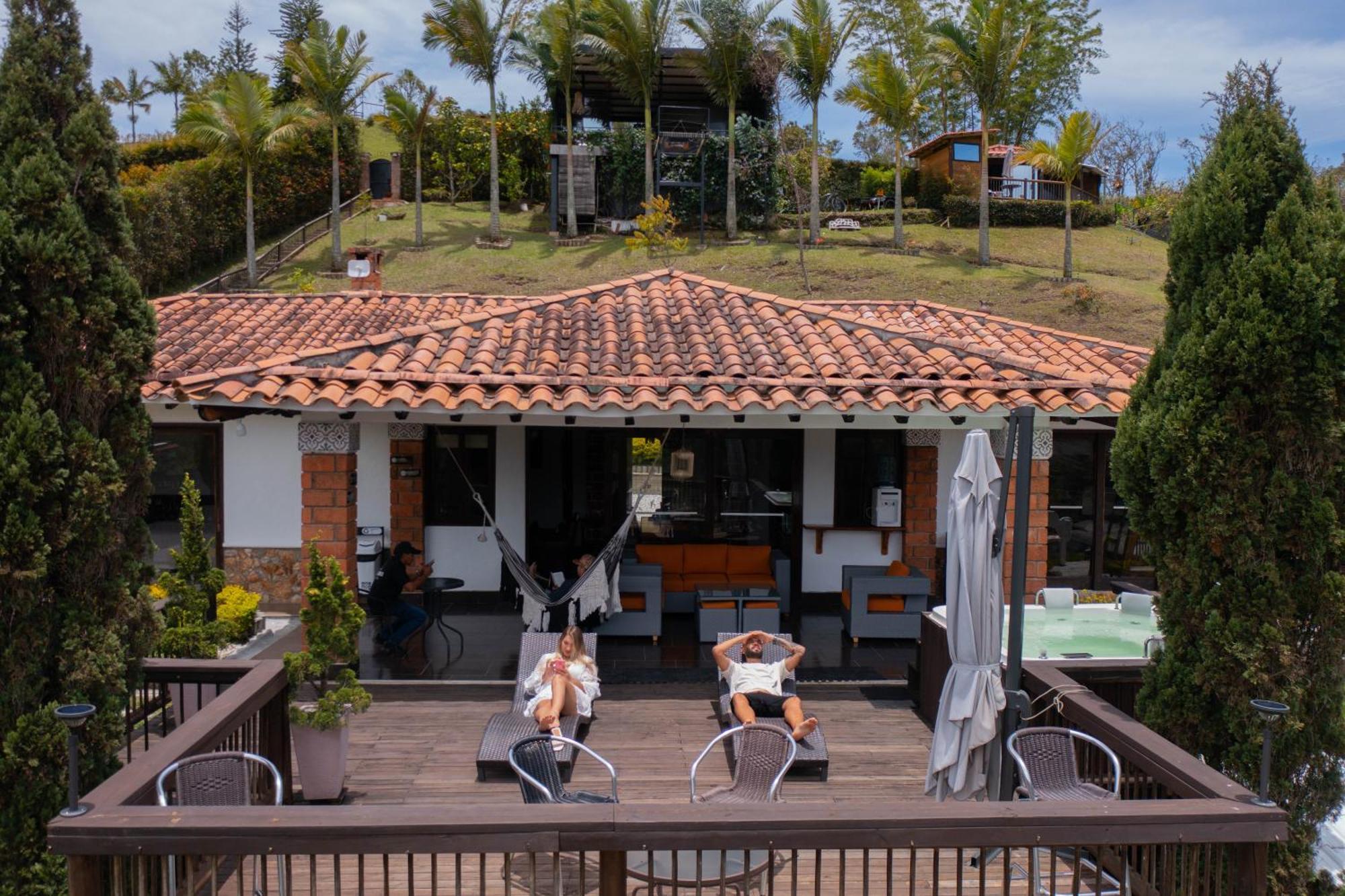 CASA DE CAMPO,EL PEÑOL,GUATAPE-desayuno solo pareja Villa Exterior foto