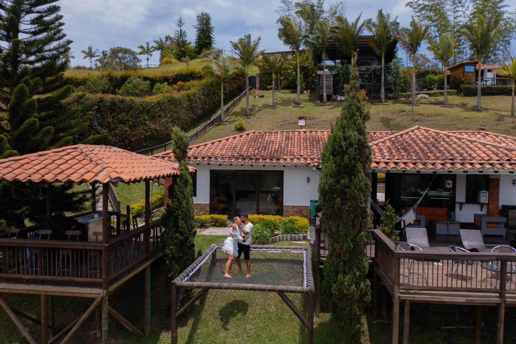 CASA DE CAMPO,EL PEÑOL,GUATAPE-desayuno solo pareja Villa Exterior foto