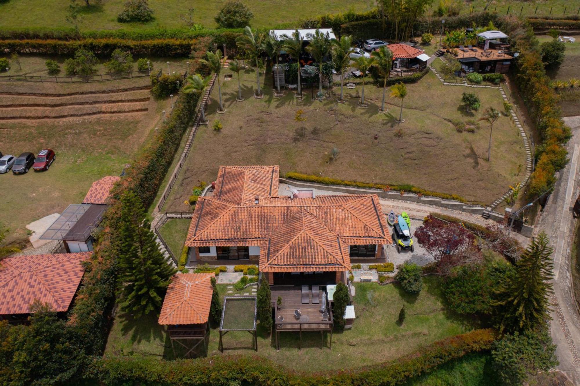 CASA DE CAMPO,EL PEÑOL,GUATAPE-desayuno solo pareja Villa Exterior foto