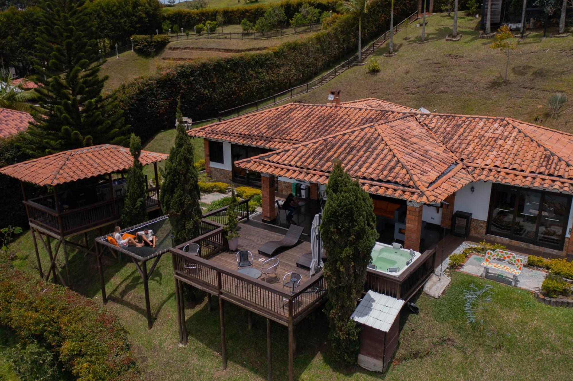 CASA DE CAMPO,EL PEÑOL,GUATAPE-desayuno solo pareja Villa Exterior foto