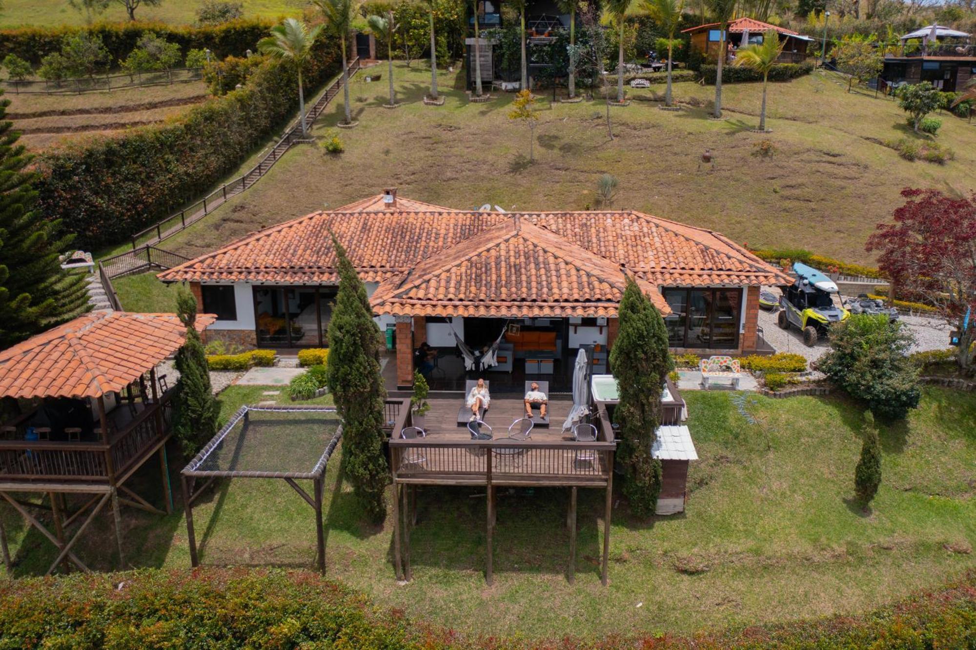 CASA DE CAMPO,EL PEÑOL,GUATAPE-desayuno solo pareja Villa Exterior foto