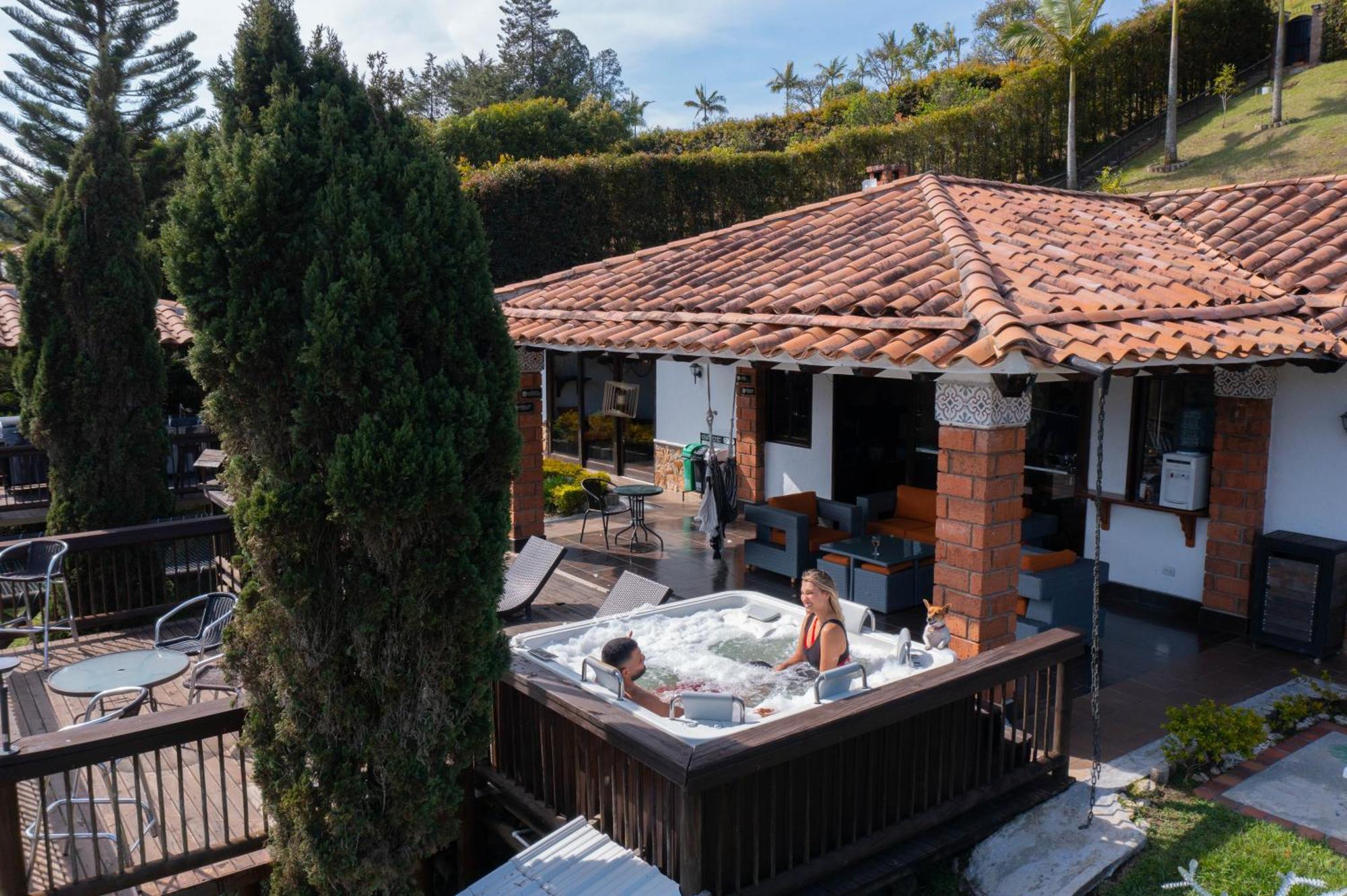 CASA DE CAMPO,EL PEÑOL,GUATAPE-desayuno solo pareja Villa Exterior foto