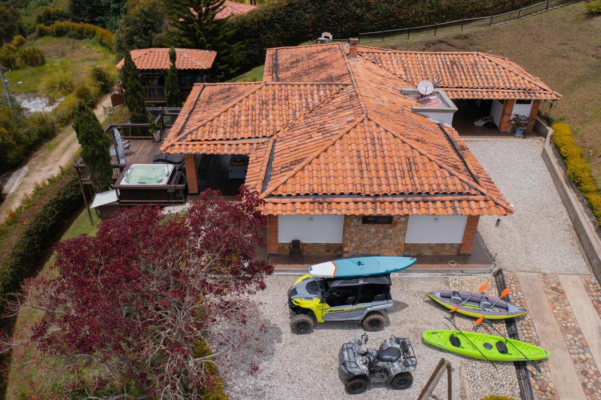 CASA DE CAMPO,EL PEÑOL,GUATAPE-desayuno solo pareja Villa Exterior foto