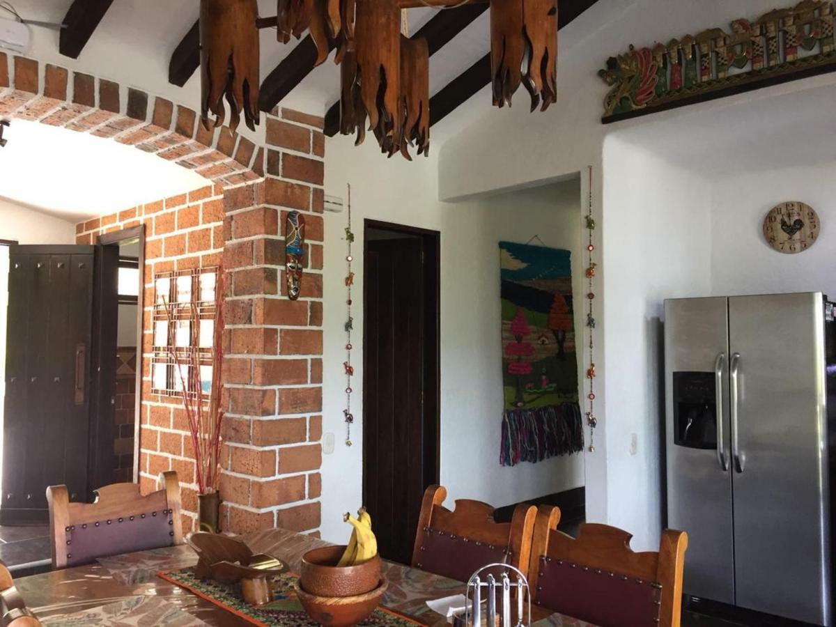 CASA DE CAMPO,EL PEÑOL,GUATAPE-desayuno solo pareja Villa Exterior foto