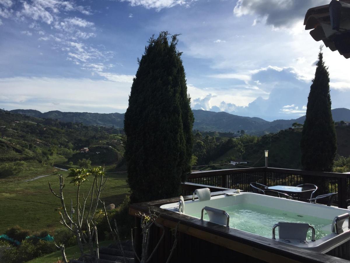 CASA DE CAMPO,EL PEÑOL,GUATAPE-desayuno solo pareja Villa Exterior foto