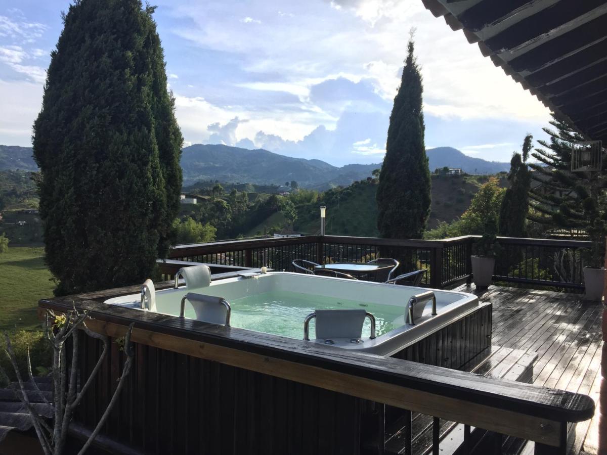 CASA DE CAMPO,EL PEÑOL,GUATAPE-desayuno solo pareja Villa Exterior foto